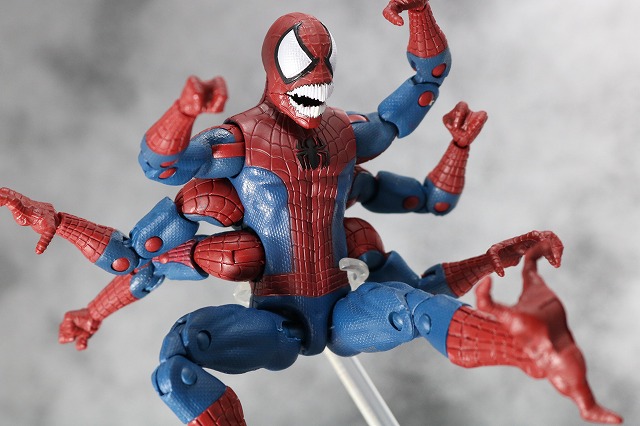 マーベルレジェンド　ドッペルゲンガー　スパイダーマン　レビュー　アクション