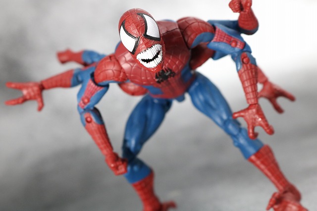 マーベルレジェンド　ドッペルゲンガー　スパイダーマン　レビュー　アクション