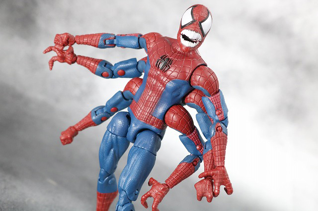 マーベルレジェンド　ドッペルゲンガー　スパイダーマン　レビュー　アクション