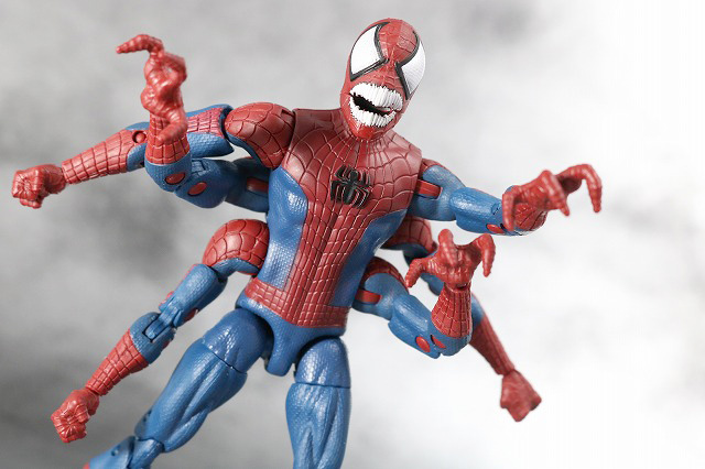 マーベルレジェンド　ドッペルゲンガー　スパイダーマン　レビュー　アクション