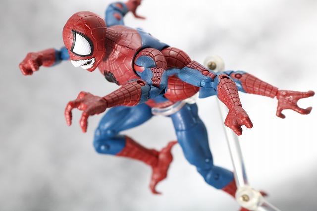 マーベルレジェンド　ドッペルゲンガー　スパイダーマン　レビュー　アクション