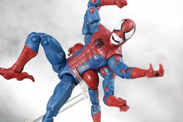 マーベルレジェンド　ドッペルゲンガー　スパイダーマン　レビュー　アクション