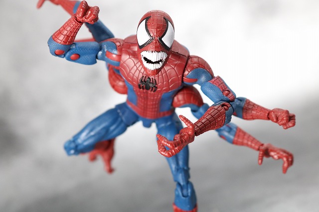 マーベルレジェンド　ドッペルゲンガー　スパイダーマン　レビュー　アクション