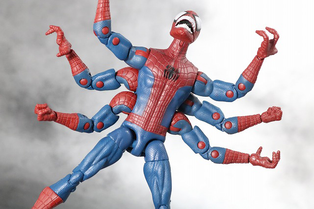 マーベルレジェンド　ドッペルゲンガー　スパイダーマン　レビュー　アクション