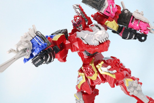 ミニプラ　キシリュウオースリーナイツ　レビュー　アクション