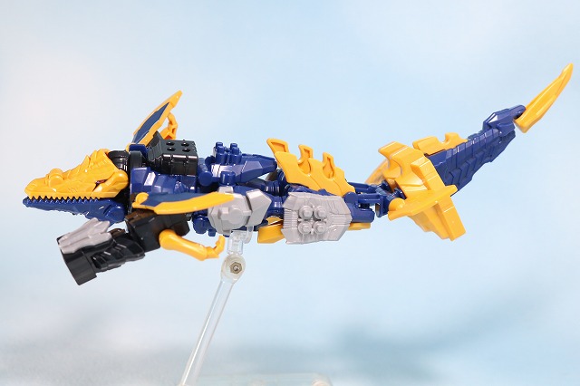 ミニプラ　キシリュウネプチューン　モサレックス　レビュー　全身