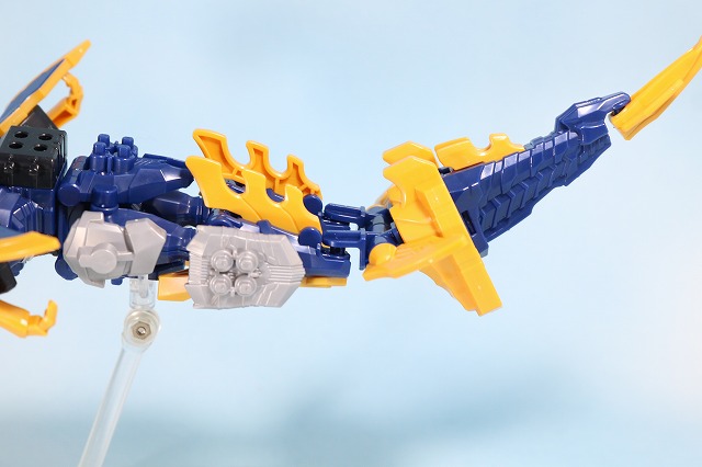 ミニプラ　キシリュウネプチューン　モサレックス　レビュー　全身