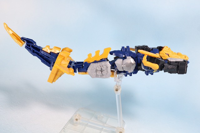 ミニプラ　キシリュウネプチューン　モサレックス　レビュー　全身