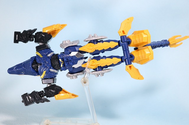 ミニプラ　キシリュウネプチューン　モサレックス　レビュー　全身