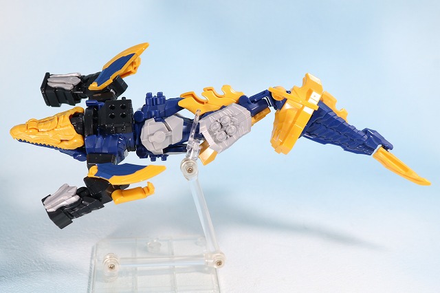 ミニプラ　キシリュウネプチューン　モサレックス　レビュー　全身