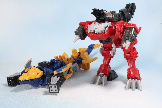 ミニプラ　キシリュウネプチューン　モサレックス　レビュー　全身