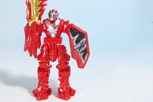 ミニプラ　キシリュウネプチューン　リュウソウル・ナイトモード　レビュー　全身