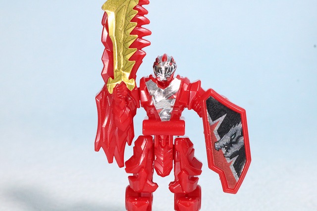 ミニプラ　キシリュウネプチューン　リュウソウル・ナイトモード　レビュー　全身