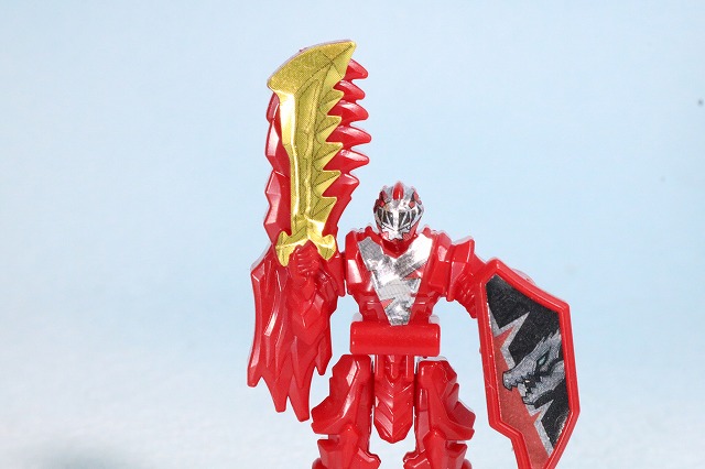 ミニプラ　キシリュウネプチューン　リュウソウル・ナイトモード　レビュー　全身