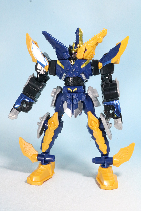 ミニプラ　キシリュウネプチューン　レビュー　全身