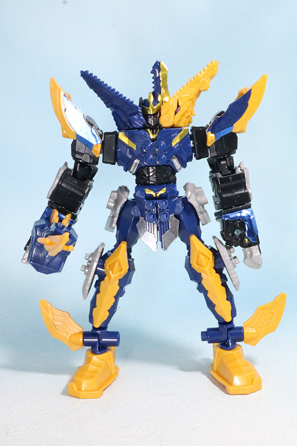 ミニプラ　キシリュウネプチューン　レビュー　全身