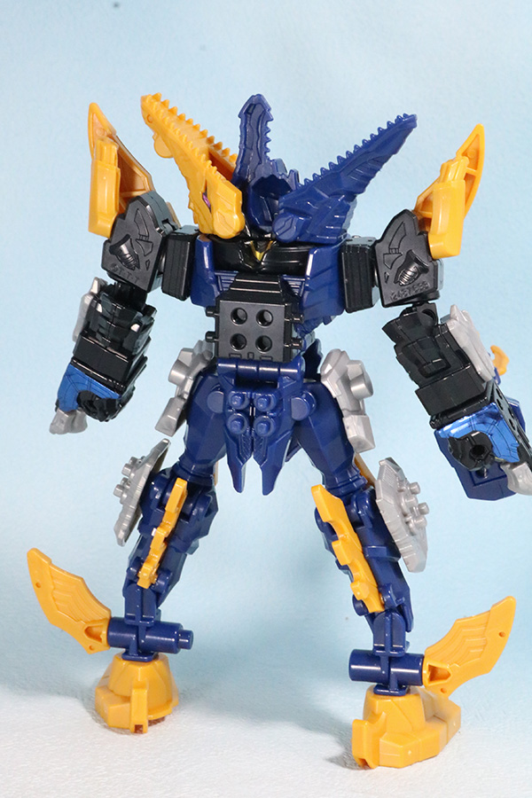 ミニプラ　キシリュウネプチューン　レビュー　全身