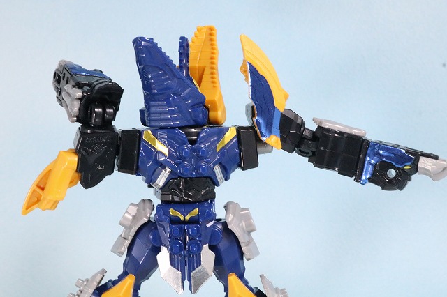 ミニプラ　キシリュウネプチューン　レビュー　可動範囲