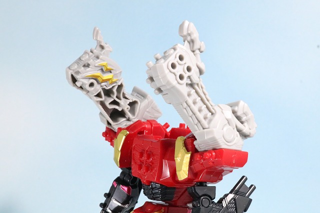 ミニプラ　ギガントキシリュウオー　レビュー　合体