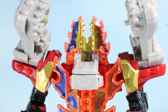 ミニプラ　ギガントキシリュウオー　レビュー　合体