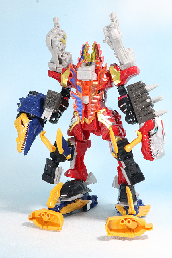 ミニプラ　キシリュウネプチューン　ギガントキシリュウオー　レビュー　全身