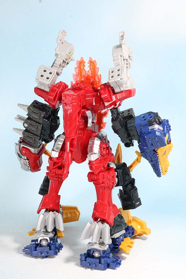 ミニプラ　キシリュウネプチューン　ギガントキシリュウオー　レビュー　全身