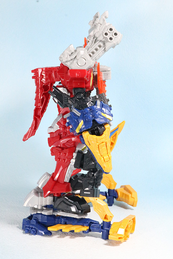 ミニプラ　キシリュウネプチューン　ギガントキシリュウオー　レビュー　全身