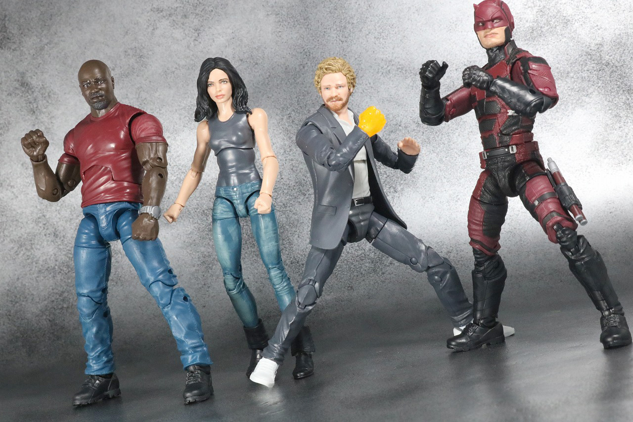 マーベルレジェンド　アイアンフィスト　ザ・ディフェンダーズ　レビュー　アクション　デアデビル　ジェシカ・ジョーンズ　ルーク・ケイジ