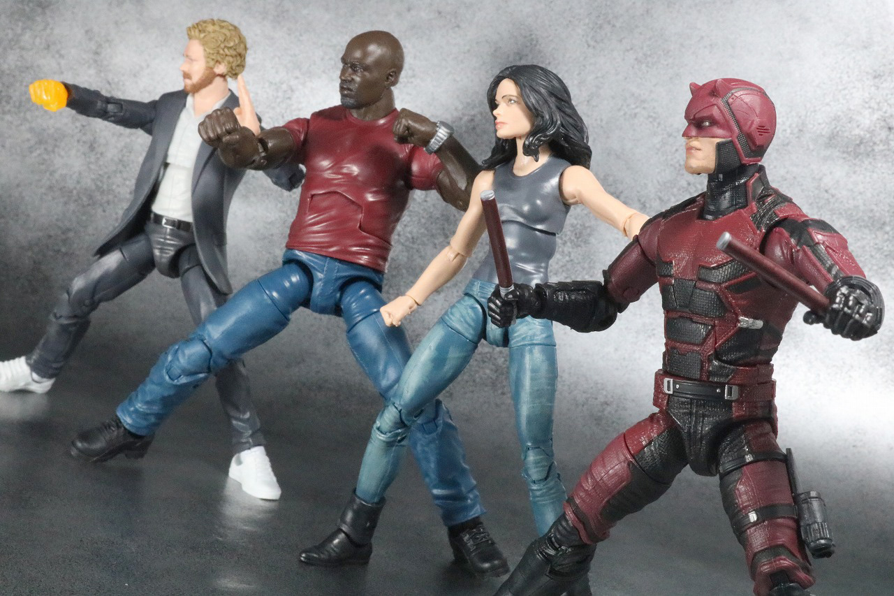 マーベルレジェンド　アイアンフィスト　ザ・ディフェンダーズ　レビュー　アクション　デアデビル　ジェシカ・ジョーンズ　ルーク・ケイジ