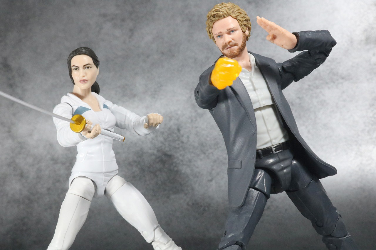 マーベルレジェンド　アイアンフィスト　ザ・ディフェンダーズ　レビュー　アクション　コリーン