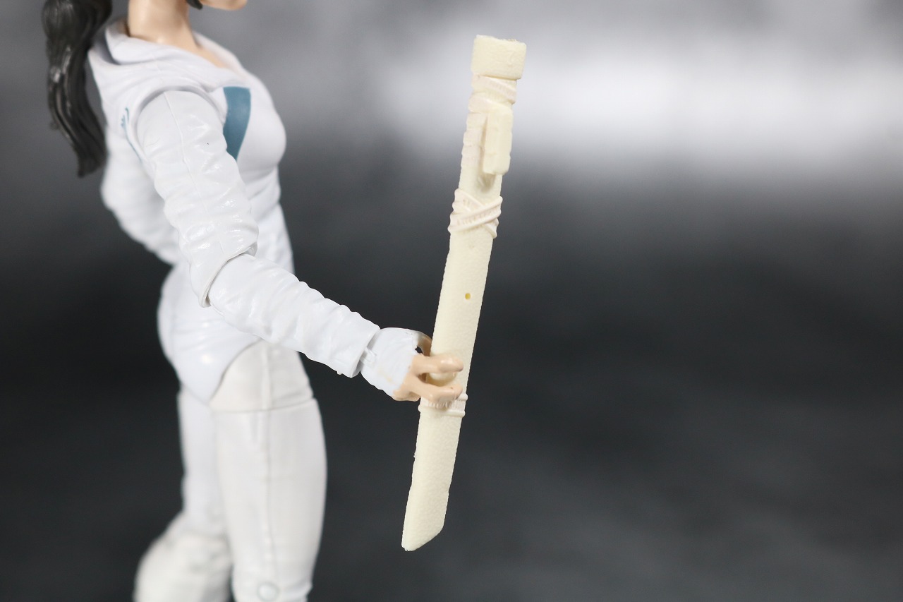 マーベルレジェンド　コリーン　ザ・ディフェンダーズ　レビュー　付属品　鞘