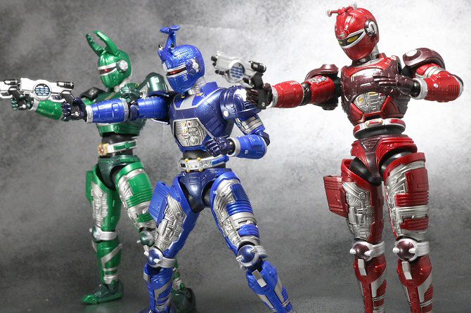 S.H.フィギュアーツ　レッドル　レビュー　ビーファイター　ブルービート　ジースタッグ　アクション