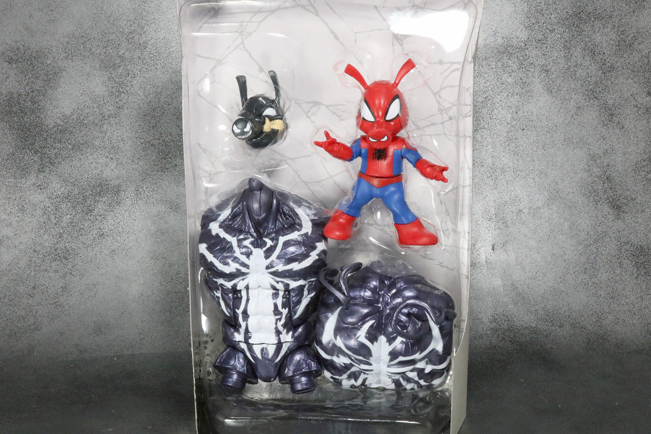 マーベルレジェンド　スパイダーハム　レビュー　パッケージ