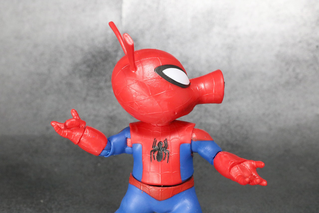 マーベルレジェンド　スパイダーハム　レビュー　可動範囲