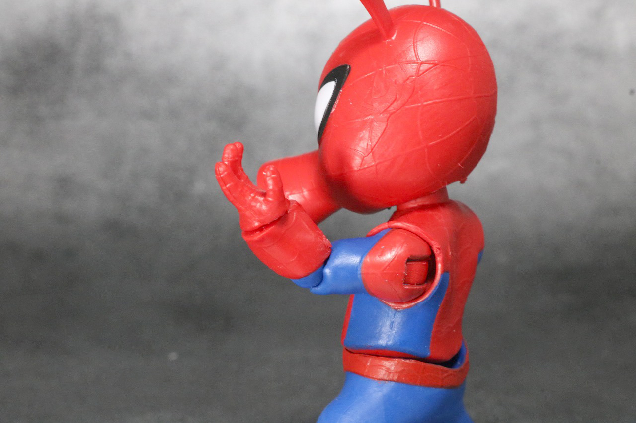 マーベルレジェンド　スパイダーハム　レビュー　可動範囲