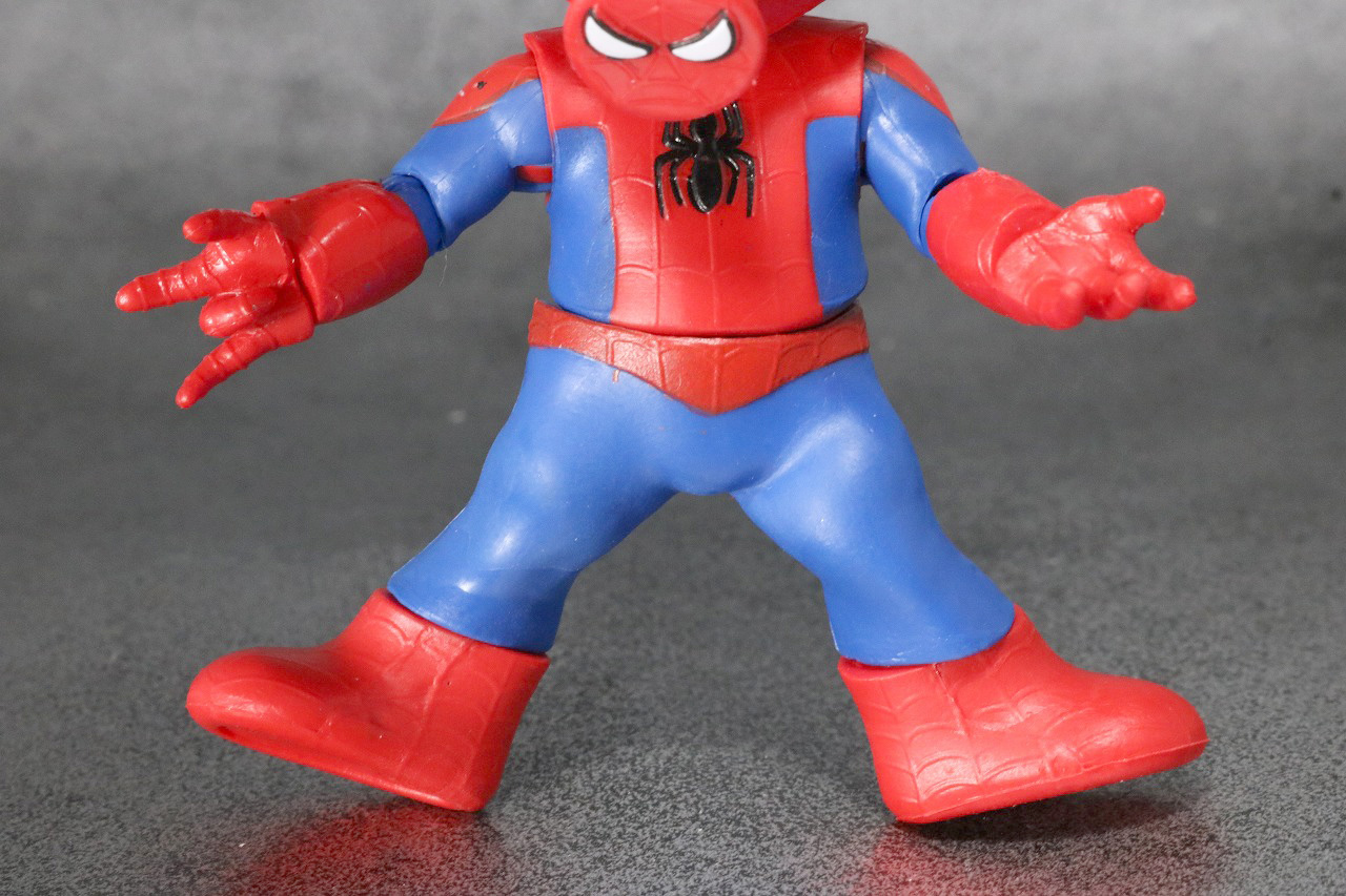 マーベルレジェンド　スパイダーハム　レビュー　可動範囲