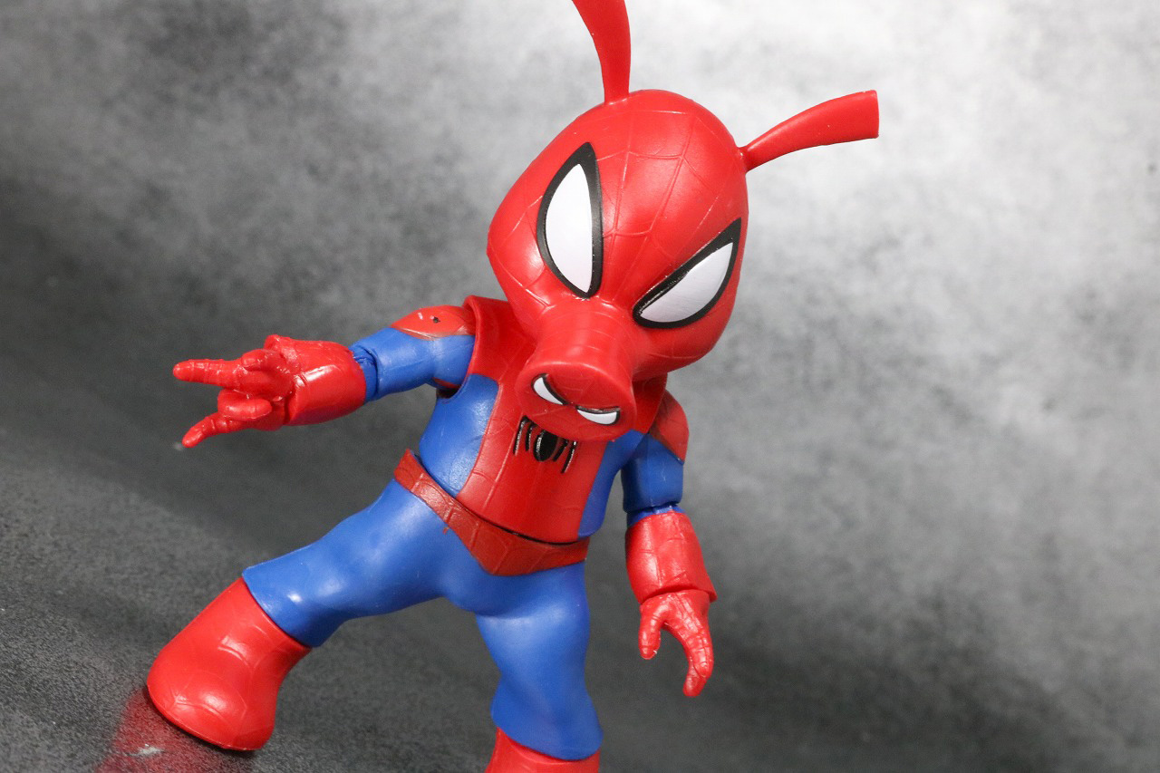 マーベルレジェンド　スパイダーハム　レビュー　アクション