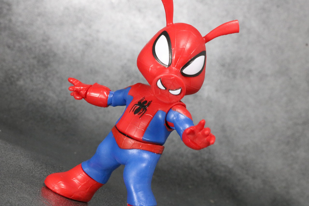 マーベルレジェンド　スパイダーハム　レビュー　アクション