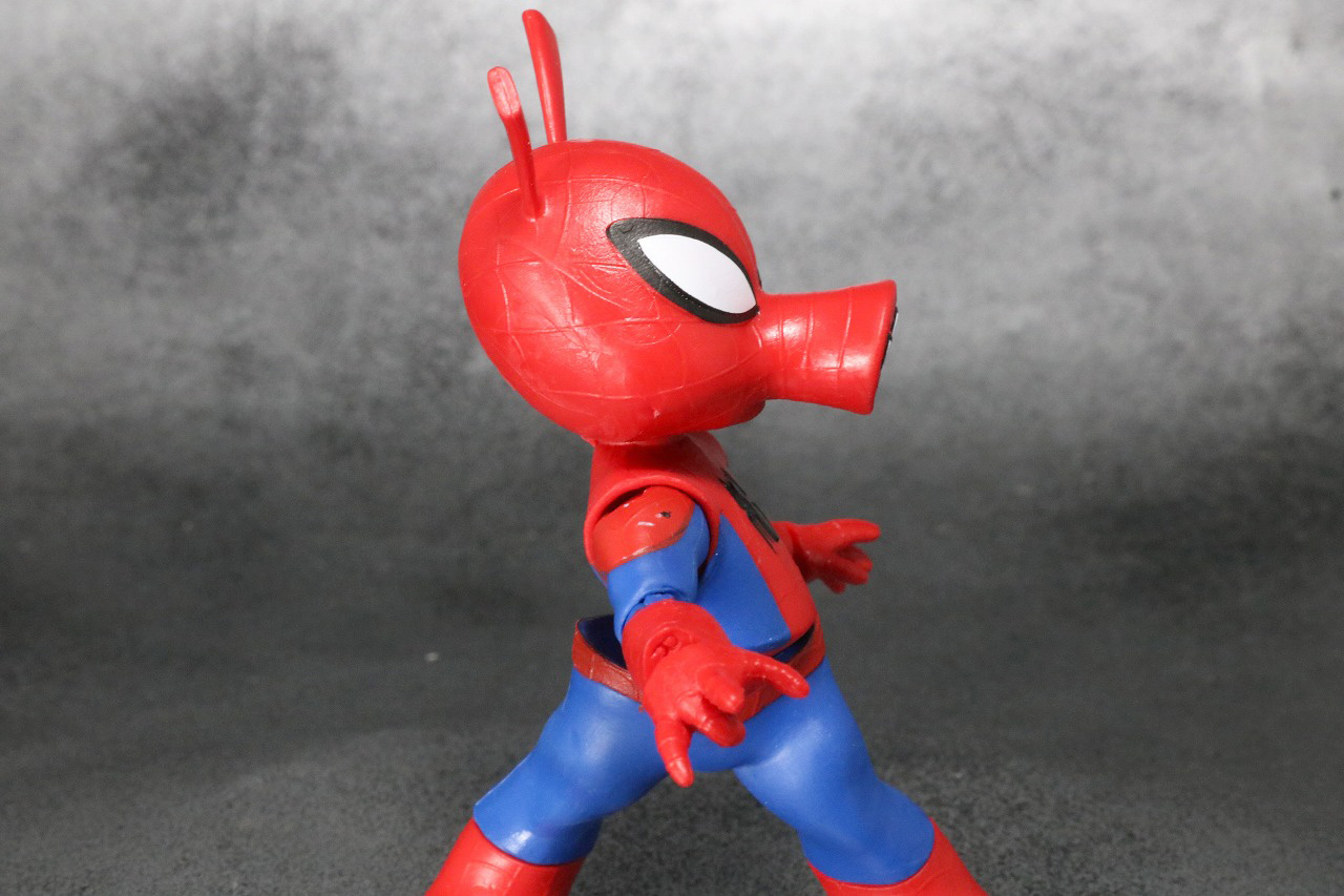 マーベルレジェンド　スパイダーハム　レビュー　可動範囲