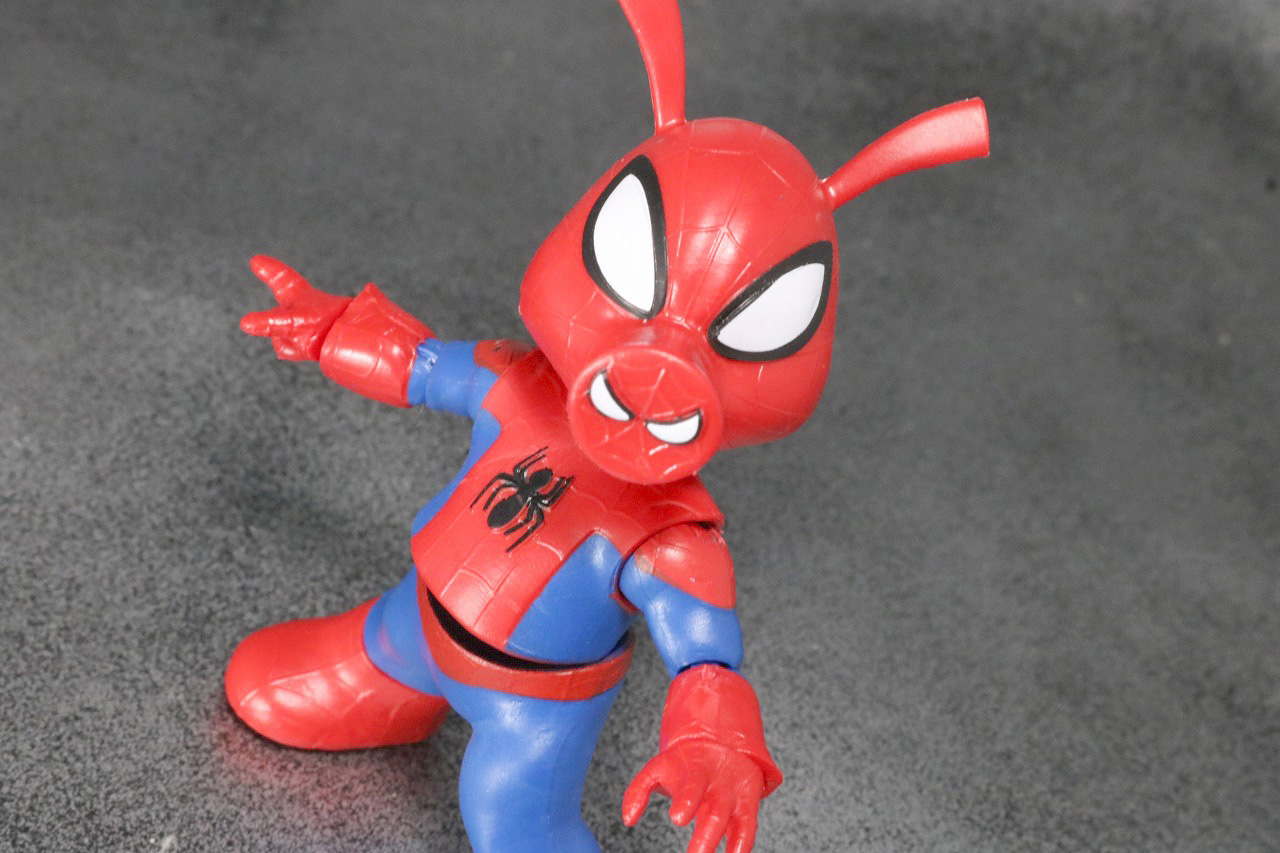 マーベルレジェンド　スパイダーハム　レビュー　アクション