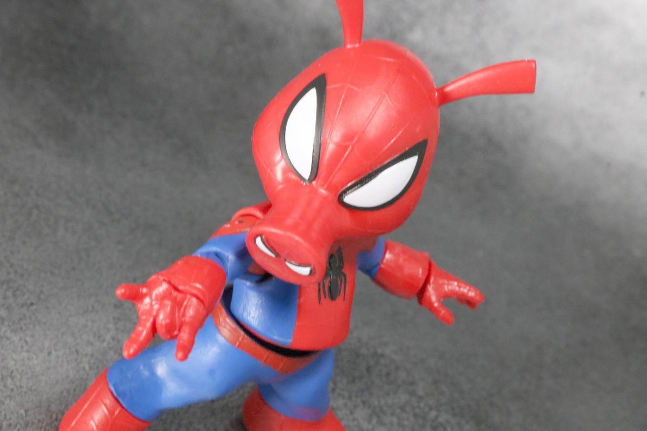 マーベルレジェンド　スパイダーハム　レビュー　アクション