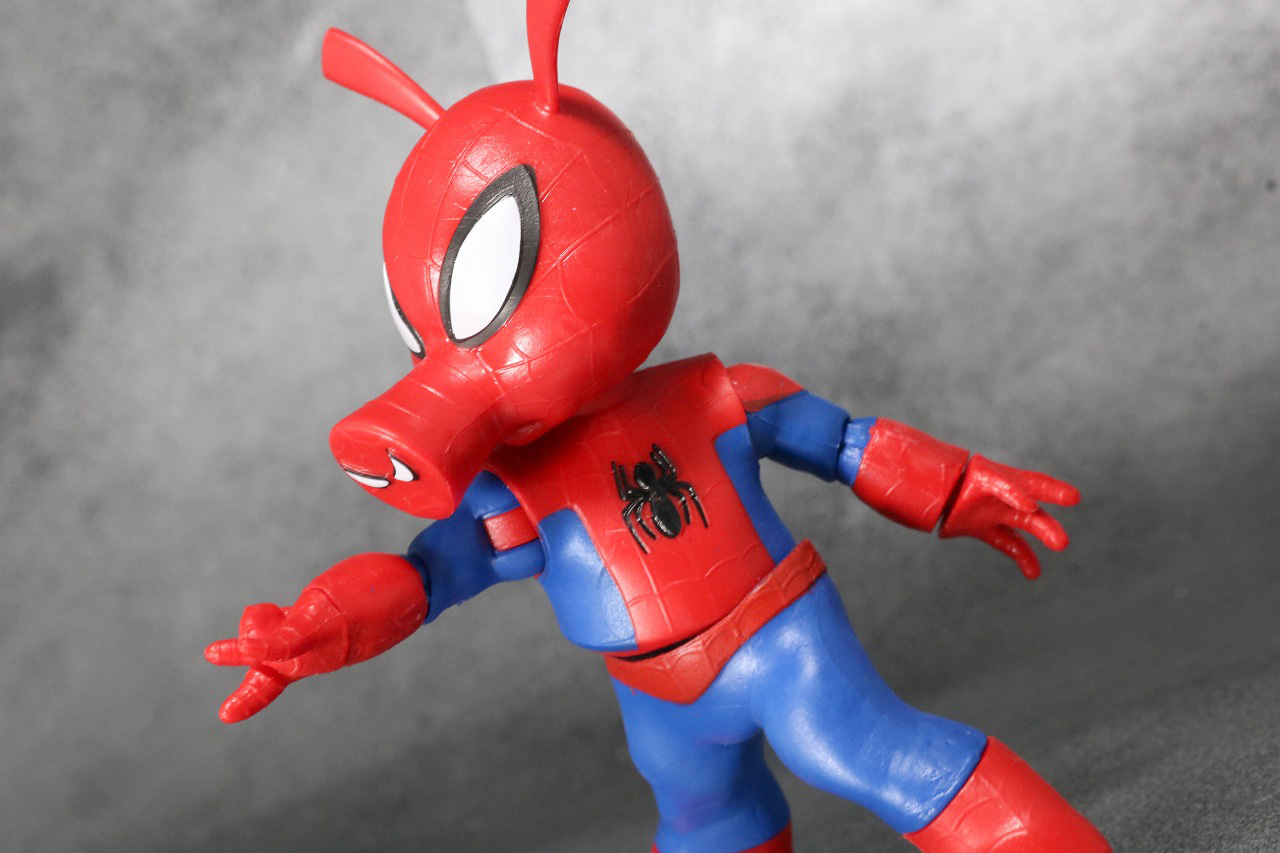 マーベルレジェンド　スパイダーハム　レビュー　アクション