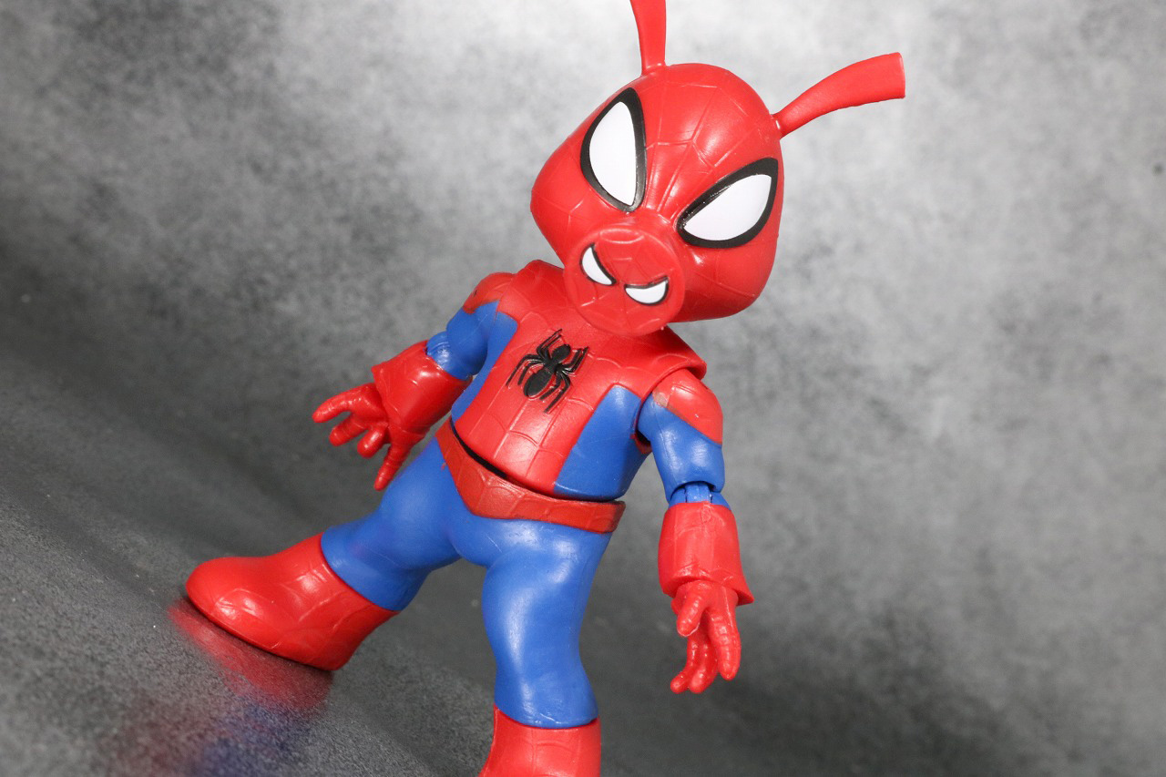 マーベルレジェンド　スパイダーハム　レビュー　アクション