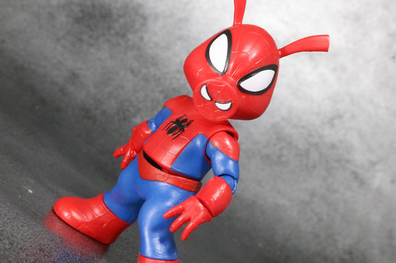 マーベルレジェンド　スパイダーハム　レビュー　アクション