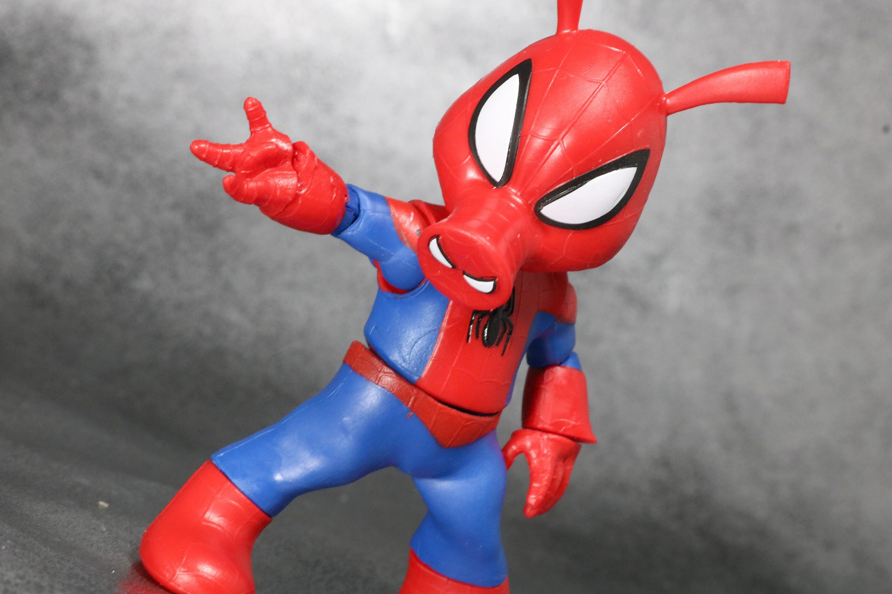 マーベルレジェンド　スパイダーハム　レビュー　アクション