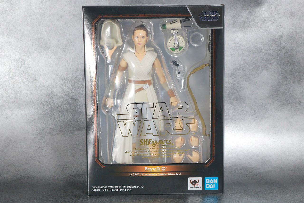 S.H.フィギュアーツ　レイ　（STAR WARS: The Rise of Skywalker）　スカイウォーカーの夜明け　レビュー　パッケージ