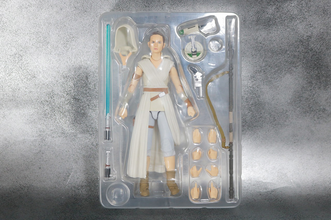 S.H.フィギュアーツ　レイ　（STAR WARS: The Rise of Skywalker）　スカイウォーカーの夜明け　レビュー　パッケージ