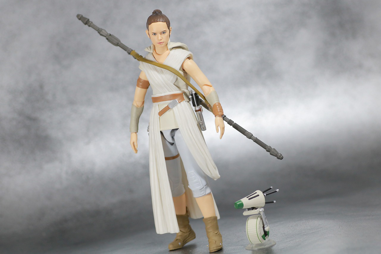S.H.フィギュアーツ　レイ　D-O　（STAR WARS: The Rise of Skywalker）　スカイウォーカーの夜明け　レビュー　アクション