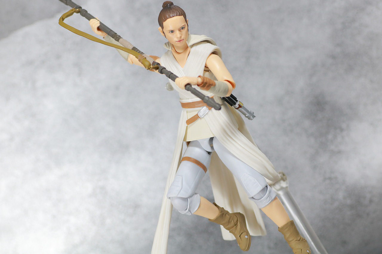 S.H.フィギュアーツ　レイ　D-O　（STAR WARS: The Rise of Skywalker）　スカイウォーカーの夜明け　レビュー　アクション