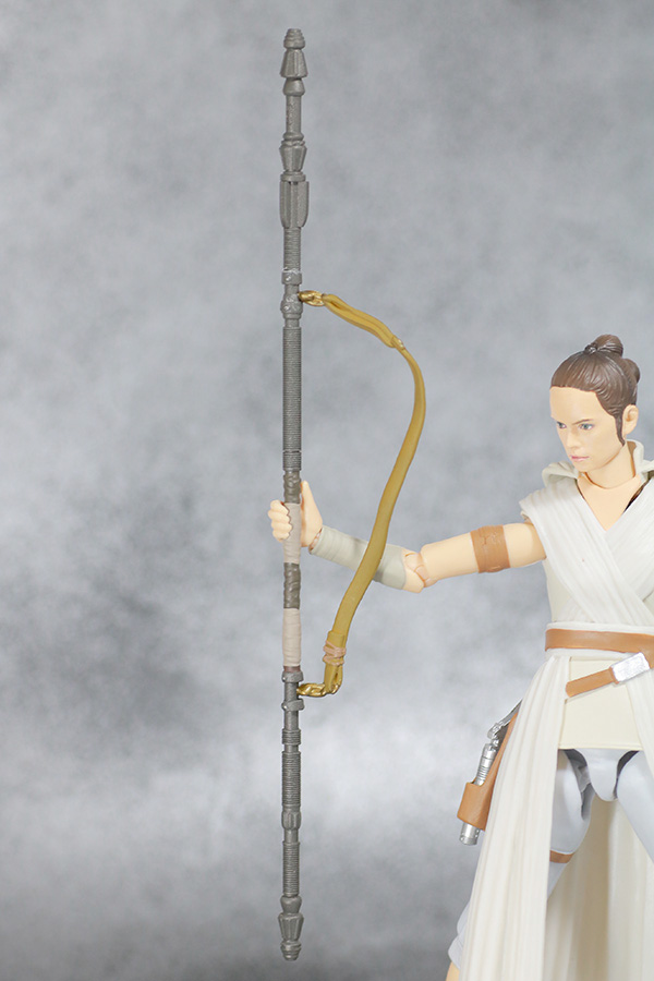 S.H.フィギュアーツ　レイ　（STAR WARS: The Rise of Skywalker）　スカイウォーカーの夜明け　レビュー　付属品　杖